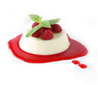 Panna Cotta gelato.