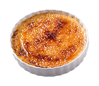 Toasted Coconut Crème Brûlée gelato.